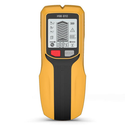Multifunctional Wall Stud Wire Metal Detector(Yellow) - Metal Detector by buy2fix | Online Shopping UK | buy2fix