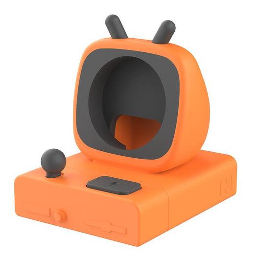 For Apple Watch Desktop Stand Silicone Base, Without Charger(Orange) - Charger / Holder by buy2fix | Online Shopping UK | buy2fix