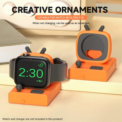 For Apple Watch Desktop Stand Silicone Base, Without Charger(Pink) - Charger / Holder by buy2fix | Online Shopping UK | buy2fix