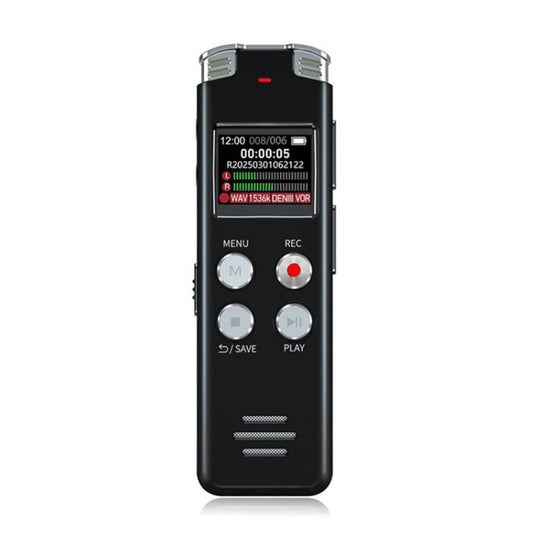 Portable HD Noise-Cancelling Voice-Activated Digital Voice Recorder For Conferences, Capacity: 128GB