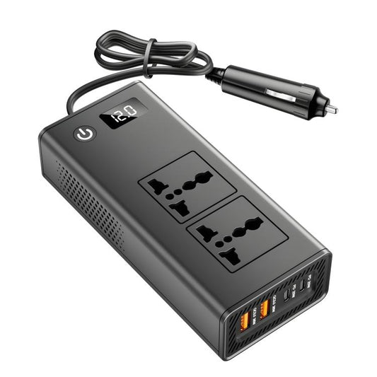 DC12V 200W Fast Charging QC3.0 PD Car Cigarette Lighter Portable Inverter(220V Universal) - Others by buy2fix | Online Shopping UK | buy2fix