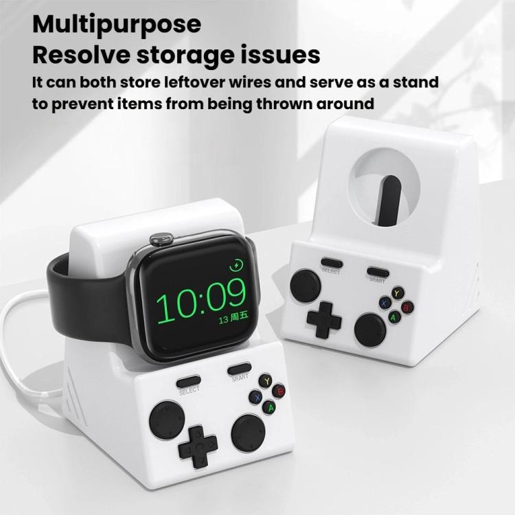 For Apple Watch Charging Base Watch Charger Stand, Without Charger(Dark Gray) - Charger / Holder by buy2fix | Online Shopping UK | buy2fix