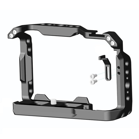 For Sony ZV-E10 II 2nd Generation Camera Cage DSLR Photography Live Streaming Protective Frame Stabilizer Kit(Black) - Camera Cage by buy2fix | Online Shopping UK | buy2fix