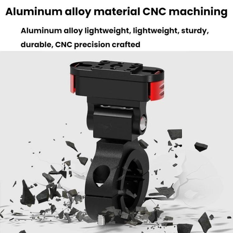 For GoPro HERO13 Black Action Camera Magnetic Quick Release Bike Mount Outdoor Cycling Tilt Shooting Bracket, Spec: 360 Degree Damping Rotary - Bicycle Handlebar Mount by buy2fix | Online Shopping UK | buy2fix