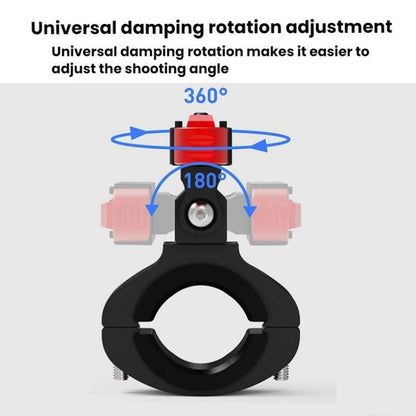 Action Camera Magnetic Quick Release Bike Mount, For GoPro HERO13 Black /12 Black /11 Black/10 Black/9 Black/8 Black, Spec: 360 Degree Damping Rotary - Bicycle Handlebar Mount by buy2fix | Online Shopping UK | buy2fix