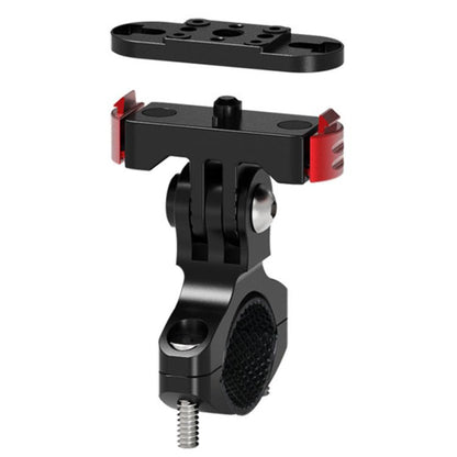 Action Camera Magnetic Quick Release Bike Mount, For GoPro HERO13 Black /12 Black /11 Black/10 Black/9 Black/8 Black, Spec: 180 Degree Adjustable - Bicycle Handlebar Mount by buy2fix | Online Shopping UK | buy2fix