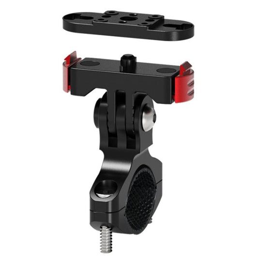 Action Camera Magnetic Quick Release Bike Mount, For GoPro HERO13 Black /12 Black /11 Black/10 Black/9 Black/8 Black, Spec: 180 Degree Adjustable - Bicycle Handlebar Mount by buy2fix | Online Shopping UK | buy2fix