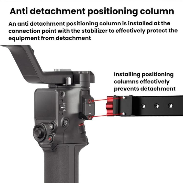 Gimbal Wooden Handle Chute Snail Gimbal Side Handle Grip,For DJI RS 4 Mini / 4 PRO / 3 / 3 Mini / 3 PRO / 2, Spec: Single Handle - Other by buy2fix | Online Shopping UK | buy2fix