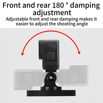 3 Card D66mm Magnetic Mount Snail Gimbal Adjustment Bracket - Tripod Heads by buy2fix | Online Shopping UK | buy2fix