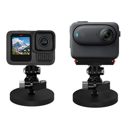 3 Card D66mm Magnetic Mount Snail Gimbal Adjustment Bracket - Tripod Heads by buy2fix | Online Shopping UK | buy2fix