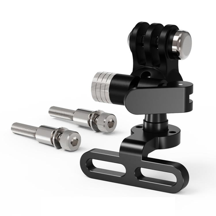 3 Card One Click Clamping Bicycle Stem Camera Mount Cycling Front Light Bracket For Shooting - Holder by buy2fix | Online Shopping UK | buy2fix