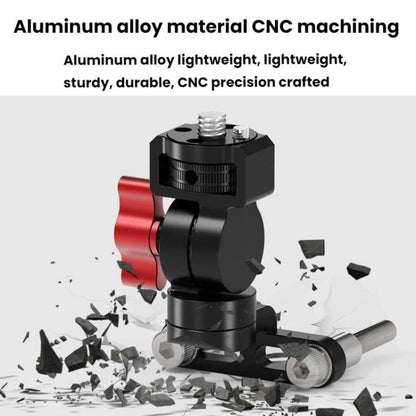 17mm Ball Head Bicycle Stem Camera Mount Cycling Front Light Bracket For Shooting - Holder by buy2fix | Online Shopping UK | buy2fix