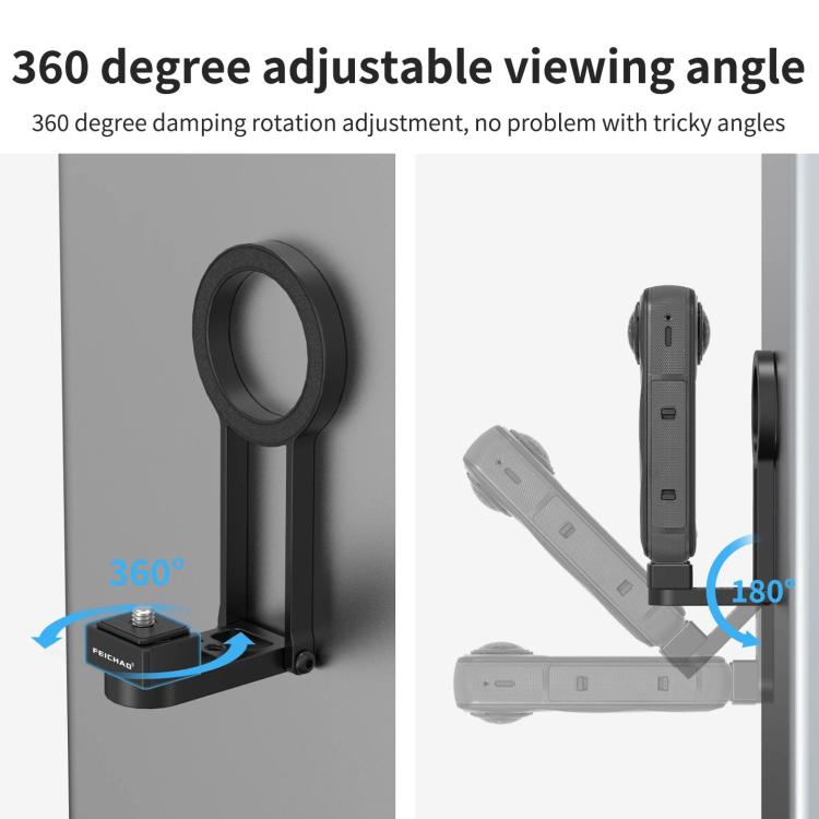 For Insta360 Go 3 / 3S Multifunctional Magnetic Quick Release Base Bracket Expansion - Holder by buy2fix | Online Shopping UK | buy2fix