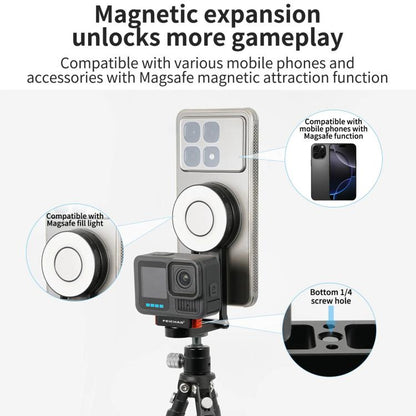 For Go Pro HERO13 Black Multifunctional Magnetic Quick Release Base Bracket Expansion - Holder by buy2fix | Online Shopping UK | buy2fix