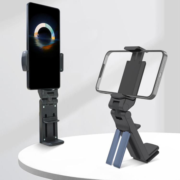 Multi-Functional Travel Mini Desktop Stand Adjustable Rotating Folding Portable Mobile Phone Stand(White) - Desktop Holder by buy2fix | Online Shopping UK | buy2fix