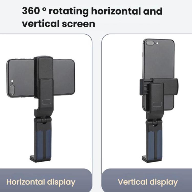 Multi-Functional Travel Mini Desktop Stand Adjustable Rotating Folding Portable Mobile Phone Stand(Black) - Desktop Holder by buy2fix | Online Shopping UK | buy2fix