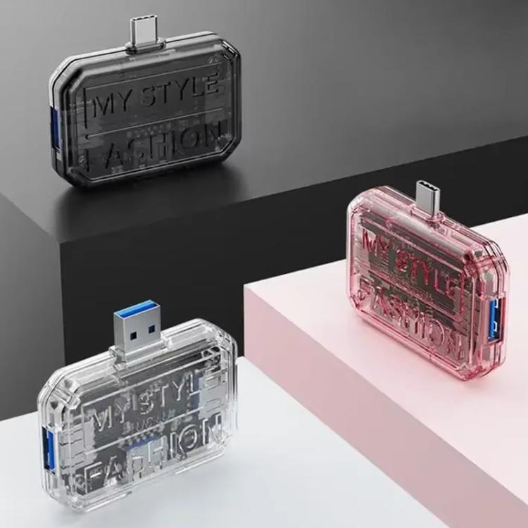 3 In 1 USB HUB Multi Port Hub Computer Converter, Color: BX3A Black - USB 3.0 HUB by buy2fix | Online Shopping UK | buy2fix