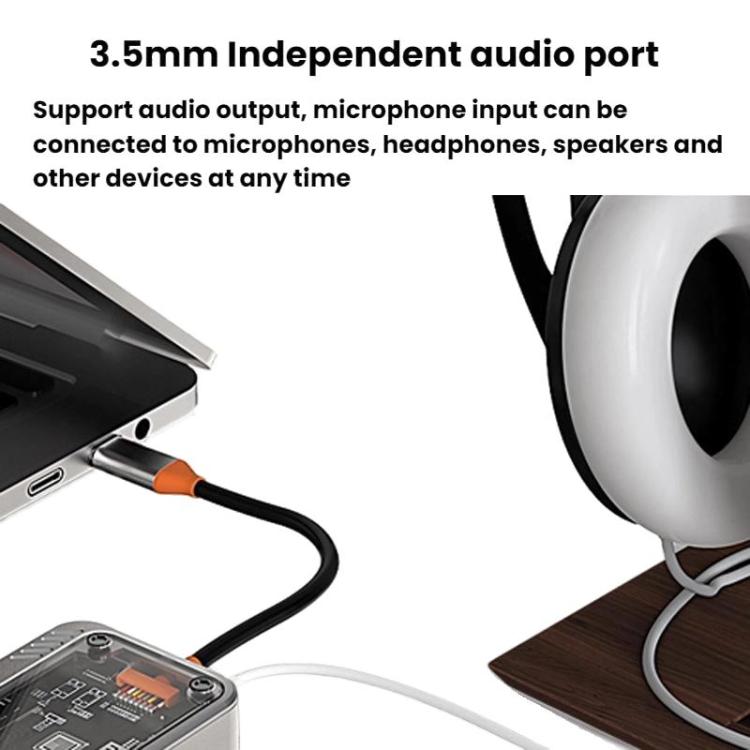 SW10V-PRO Type-C Docking Station USB HUB Multi Port Hub Computer Converter - USB HUB by buy2fix | Online Shopping UK | buy2fix