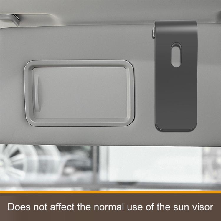 Car Sun Visor Bracket Panoramic Sports Camera Phone Vehicle Mount Base(With Phone Clip) - Universal Car Holders by buy2fix | Online Shopping UK | buy2fix