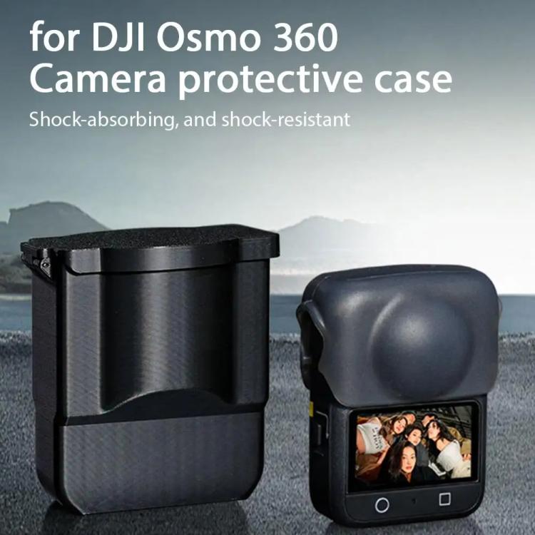 For DJI Osmo 360 Camera Hard Case Waterproof & Shockproof Storage Box(Black) - Case & Bags by buy2fix | Online Shopping UK | buy2fix