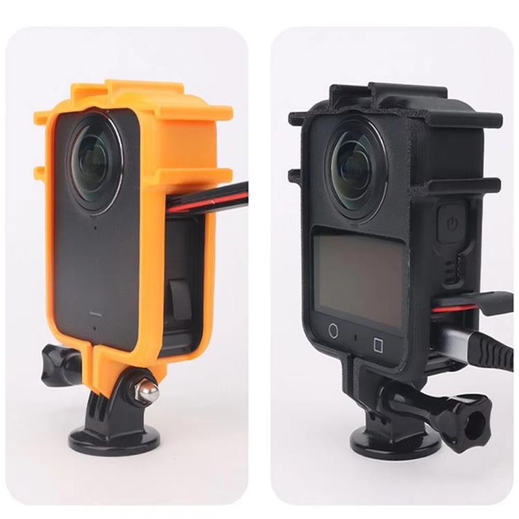For DJI Osmo 360 Camera CQT Expansion Frame Anti-Scratch & Shockproof Protector Cold Shoe Black - Protection Frame by CQT | Online Shopping UK | buy2fix