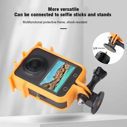 For DJI Osmo 360 Camera CQT Expansion Frame Anti-Scratch & Shockproof Protector Cold Shoe Black - Protection Frame by CQT | Online Shopping UK | buy2fix