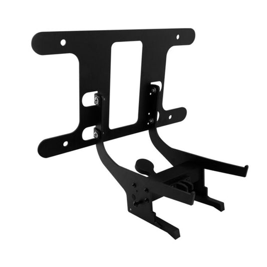 For Tesla Model 3 Highland US Standard Punch-Free License Plate Frame(Black) - License Plate Covers & Frames by buy2fix | Online Shopping UK | buy2fix