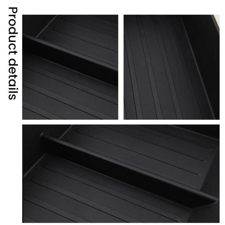 For Tesla Cybertruck Center Console Lower Storage Box(Black) - Stowing Tidying by buy2fix | Online Shopping UK | buy2fix