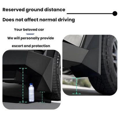 For Tesla Cybertruck Wheel Fender Accessories(Black) - Mudguards by buy2fix | Online Shopping UK | buy2fix