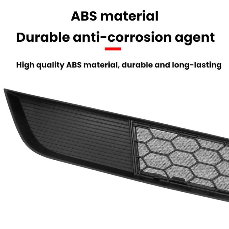 For Tesla Model Y Juniper Front Air Insect Screen(Separate) - Front Grille Decoration Strip by buy2fix | Online Shopping UK | buy2fix