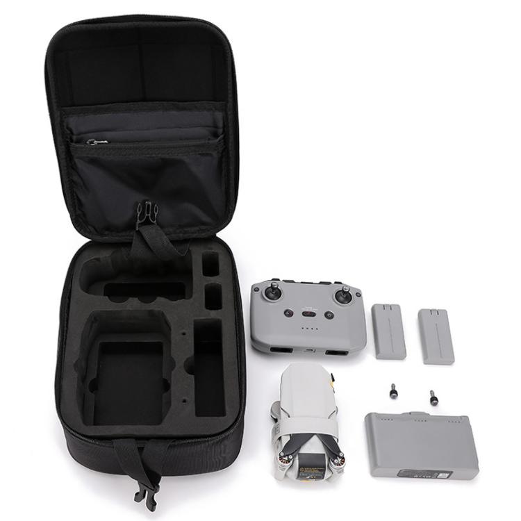 For DJI Mini 2 / 2 SE / 4K Fly More Combo BKano M4K-004 Hard Shell Portable Chest Bag Crossbody Backpack(Black) - Carry Cases & Bags by BKano | Online Shopping UK | buy2fix