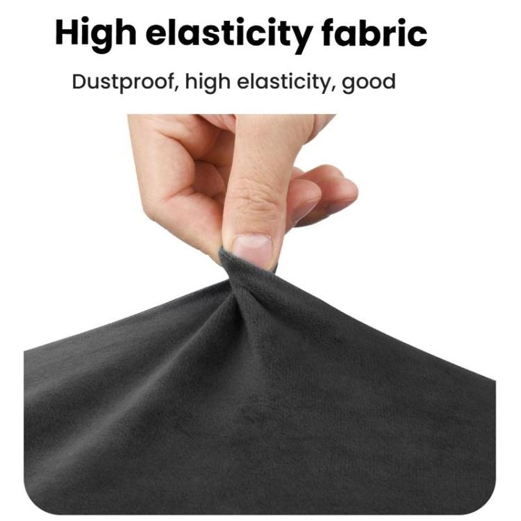 Universal Headphone Storage Case Dustproof Drawstring Bag With Ultra-Soft Short Plush(Black) - Headset Accessories by buy2fix | Online Shopping UK | buy2fix