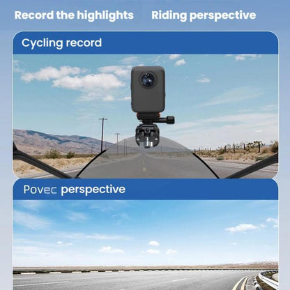 Flymile FLY045 Sports Camera Motorcycle Windshield Mounting Clamp - Mount & Holder by Flymile | Online Shopping UK | buy2fix