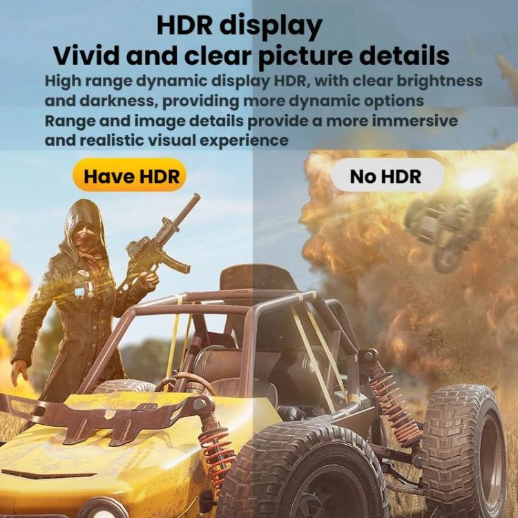 1m DP To HDMI 8K 60HZ HD Conversion Cable TV Computer Connection Conversion Monitor Projection Cable -  by buy2fix | Online Shopping UK | buy2fix