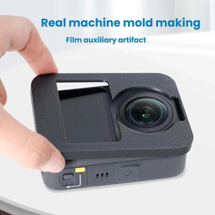 For DJI Osmo 360 Camera Screen Protector Installation Kit Alignment Tool + Tempered Glass Film Set(Black) - Protective Film & Stickers by buy2fix | Online Shopping UK | buy2fix