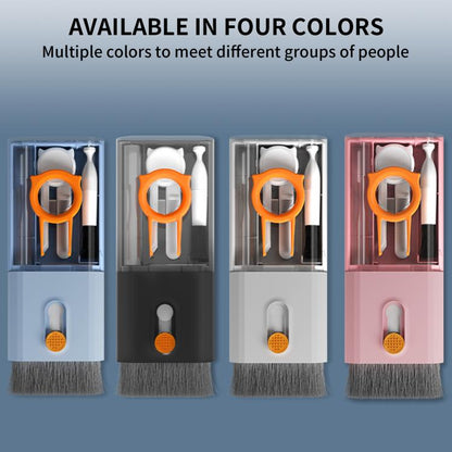 AhaStyle WG121 10 In 1 Multi-functional Cleaning Tools For Earphones Mobile Phones Tablets(Light Blue) - Other Accessories by AhaStyle | Online Shopping UK | buy2fix