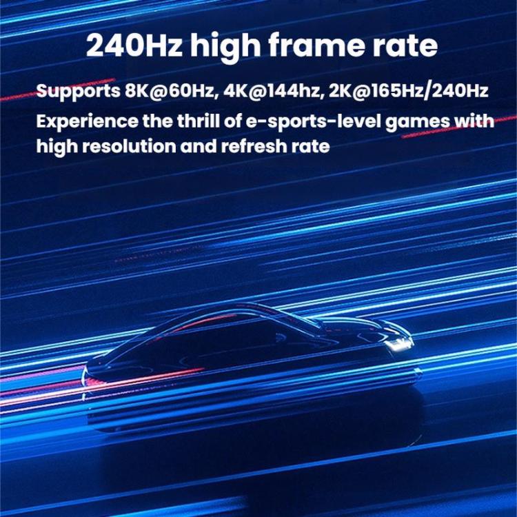 1m Type-C To DP1.4 8K 60Hz HD Unidirectional Adapter Cable Computer Gaming Console Monitor Mobile Phone Video Connection Cable -  by buy2fix | Online Shopping UK | buy2fix