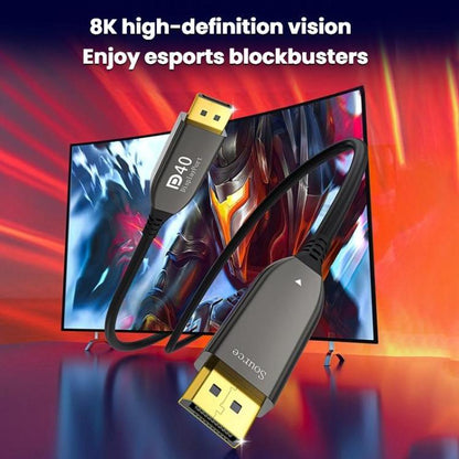 10M DP2.1 Male To Male 8K 60Hz HD Fiber Optic Cable For TV Computer Monitors Projectors -  by buy2fix | Online Shopping UK | buy2fix