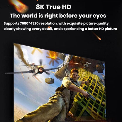 50M DP2.1 Male To Male 8K 60Hz HD Fiber Optic Cable For TV Computer Monitors Projectors -  by buy2fix | Online Shopping UK | buy2fix