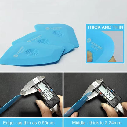 SUNSHINE SS-040 Anti-Static Disassembly Sheet For Mobile Phone Batteries Mobile Phone Repair Tool(Blue) - Crowbar by SUNSHINE | Online Shopping UK | buy2fix