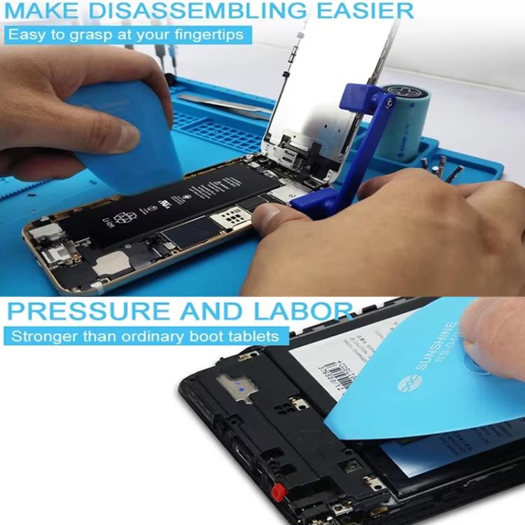 SUNSHINE SS-040 Anti-Static Disassembly Sheet For Mobile Phone Batteries Mobile Phone Repair Tool(Blue) - Crowbar by SUNSHINE | Online Shopping UK | buy2fix