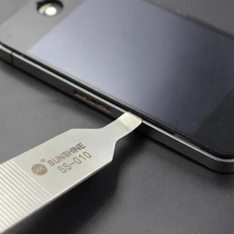 SUNSHINE SS-010 Mobile Phone Shell Opening Frame Disassembling Non-Slip Pry Bar Disassembly Repair Tool - Crowbar by SUNSHINE | Online Shopping UK | buy2fix