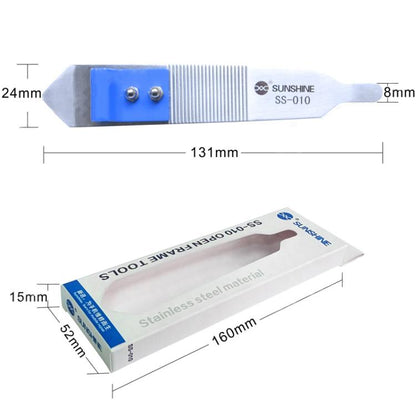 SUNSHINE SS-010 Mobile Phone Shell Opening Frame Disassembling Non-Slip Pry Bar Disassembly Repair Tool - Crowbar by SUNSHINE | Online Shopping UK | buy2fix
