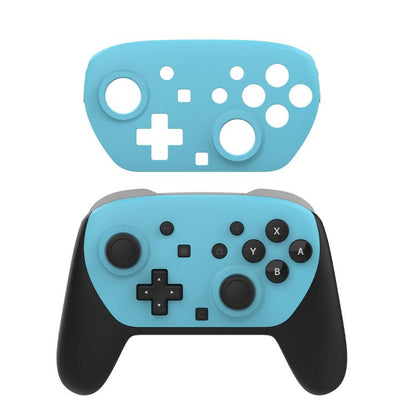 For Switch 2 Pro 2pcs /Pack Replacement Faceplates Matte Gaming Controller Cover(Blue) - Cases by buy2fix | Online Shopping UK | buy2fix