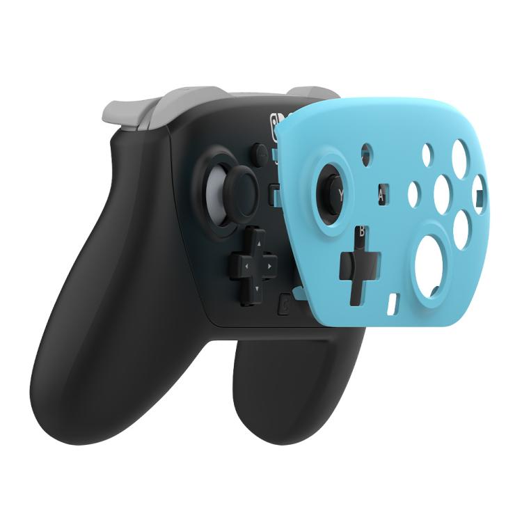 For Switch 2 Pro 2pcs /Pack Replacement Faceplates Matte Gaming Controller Cover(Blue) - Cases by buy2fix | Online Shopping UK | buy2fix
