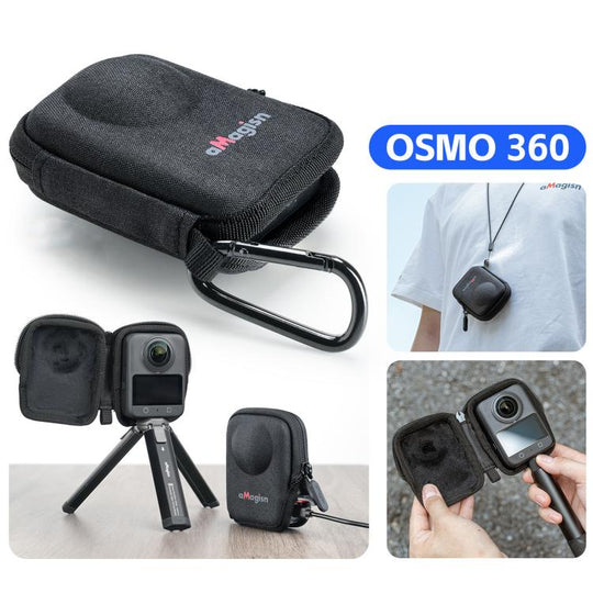 For DJI Osmo 360 II / Osmo 360 Camera aMagisn Hard Shell Case Open-Access Charging Design