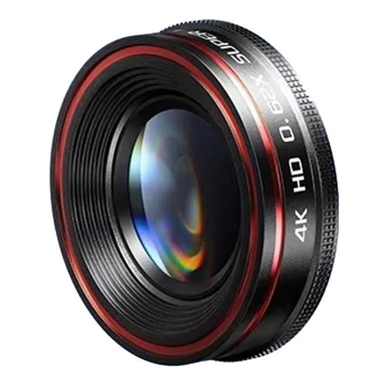 0.62X Wide angle High Definition Camera Mobile Phone Lens With Lens Clip - Macro & Wide-angle by buy2fix | Online Shopping UK | buy2fix