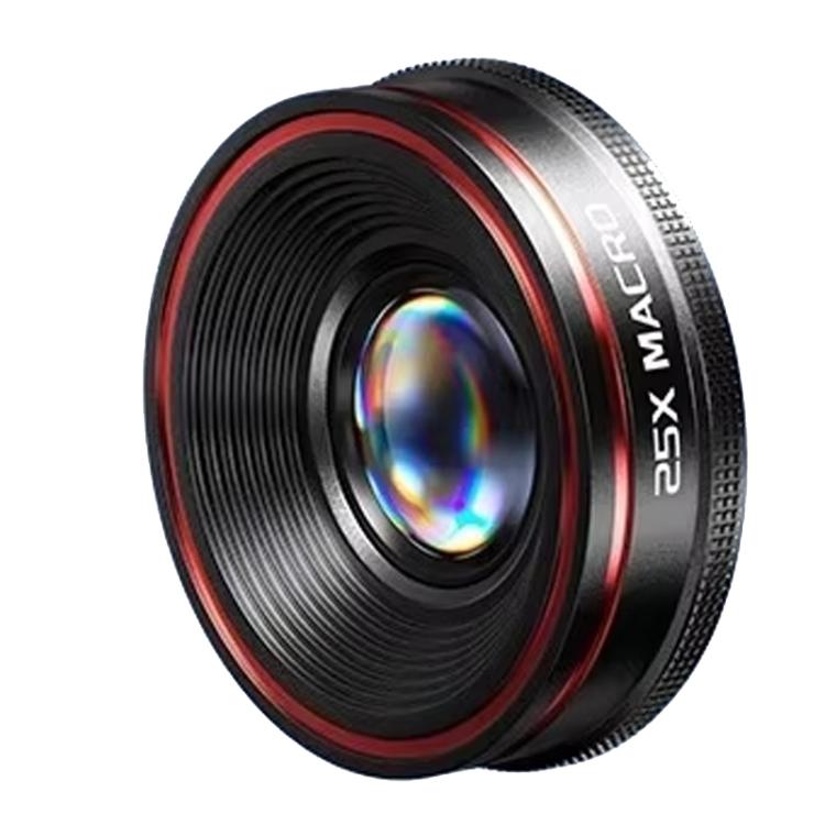 25X Macro High Definition Camera Mobile Phone Lens With Lens Clip - Macro & Wide-angle by buy2fix | Online Shopping UK | buy2fix