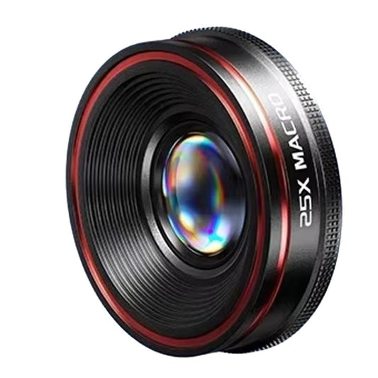 25X Macro High Definition Camera Mobile Phone Lens With Lens Clip - Macro & Wide-angle by buy2fix | Online Shopping UK | buy2fix