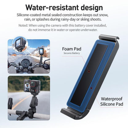 For Insta360 Ace Pro 2 aMagisn Water-resistant Vertical Shooting Battery Side Cover Compatible with Quick-Release Adapters(AC34) - Others by aMagisn | Online Shopping UK | buy2fix